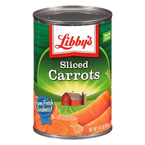 Libby'sÂ&reg; Sliced Carrots 14.5 oz. Can