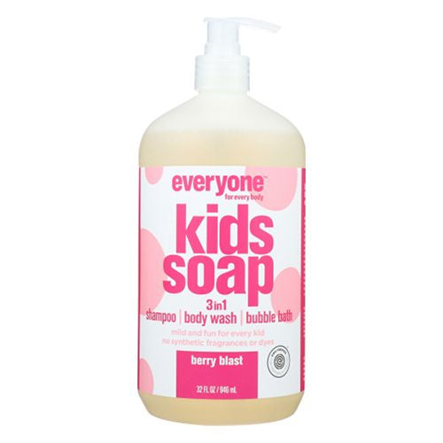 Everyone KHFM00335504 32 oz 3-in-1 Berry Blast Soap for Kids