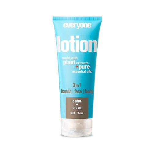 Everyone 3-in-1 Lotion for Hands, Face, and Body - Cedar & Citrus (6 oz.)
