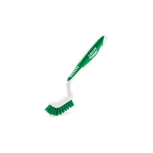Libman Tile & Grout Brush Ergonomic Handel Made of Heavy Duty Polypropylene Firm Flexible Fibers are Made of Recycled PET Hanger Hole for Convenient Storage
