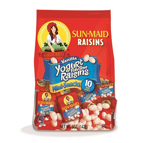 VANILLA YOGURT RAISINS MINI-SNACKS