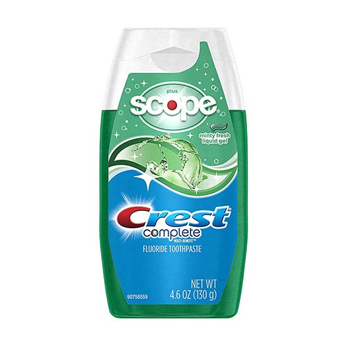 Crest Complete Plus Scope Minty Fresh Liquid Gel Toothpaste 4.6 oz