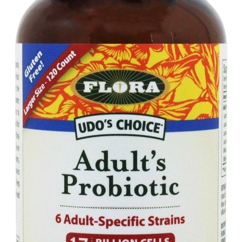Flora - Udo s Choice Adult s Probiotic 17 Billion CFU - 120 Capsules
