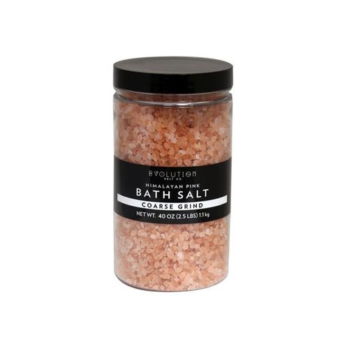 Evolution Salt Co Himalayan Bath Salt Coarse Grind  Unscented  40 Oz