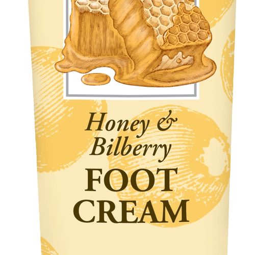 Burt's Bees Honey & Bilberry Foot Cream - 4 Ounce Tube