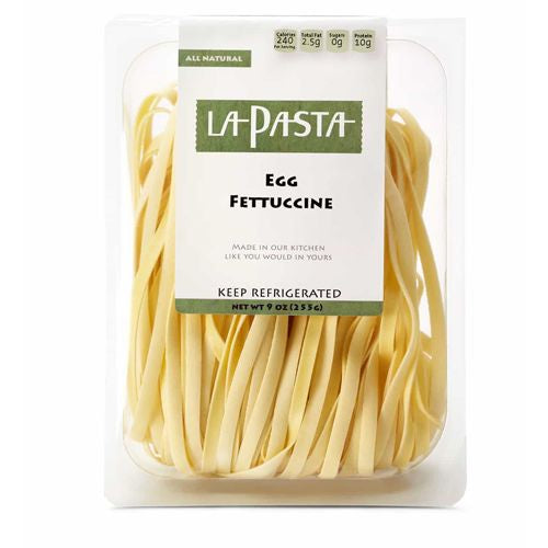 La Pasta, Pasta Fettucine Egg - 9oz