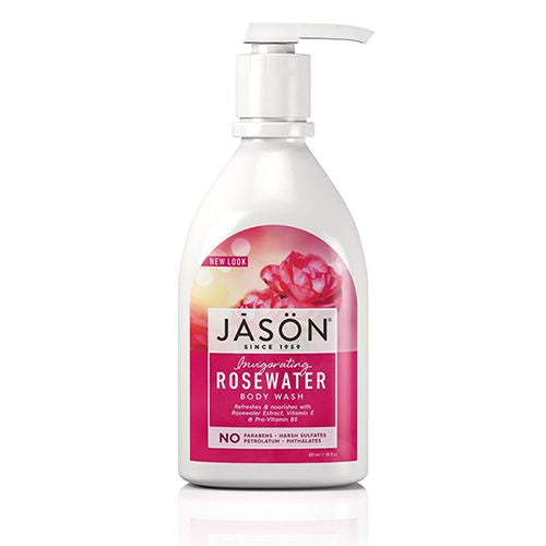 Jason Invigorating Rosewater Body Wash  30 fl oz