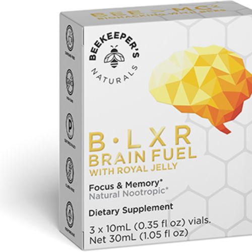 Beekeeper s Naturals B.Smart Brain Fuel  Memory and Focus Liquid Vials  3-Pack