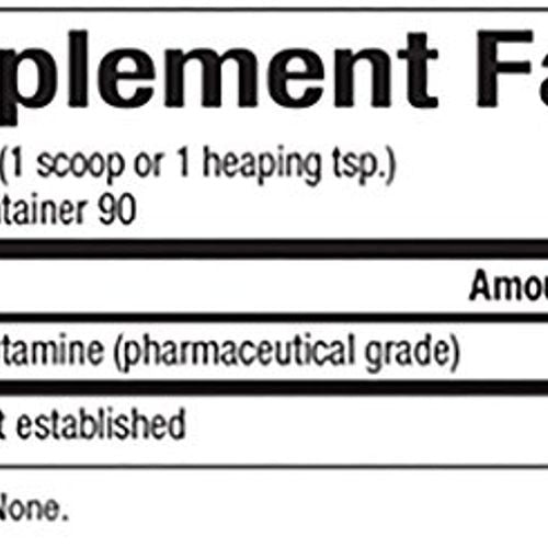 Natural Factors - L-Glutamine Powder 5000mg - 16 oz