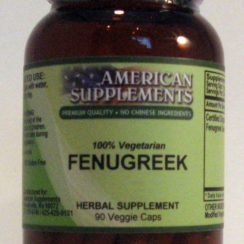 Fenugreek American Supplements 90 VCaps