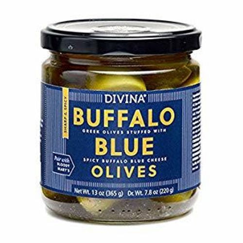 Divina Buffaloe Blue Olives, 7.8 Oz