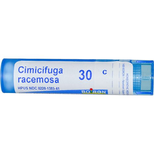Boiron Cimicifuga Racemosa 30C  Homeopathic Medicine for Menstrual Cramps Improved By Lying Down  80 Pellets