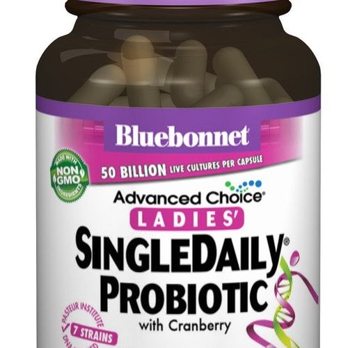 Bluebonnet Nutrition - Advanced Choice Ladies SingleDaily Probiotic 50 Billion CFU - 30 Capsules