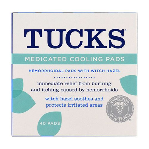 Tucks 40ct Hemorrhoid Medicated Cooling Pads with Witch Hazel