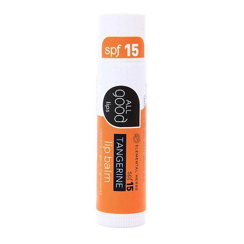 All Good SPF 15 Lip Balm  Tangerine  4.25 G