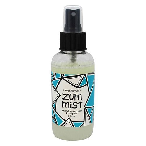 Indigo Wild Zum Mist Aromatherapy Spray, Eucalyptus, 4 Fluid Ounce