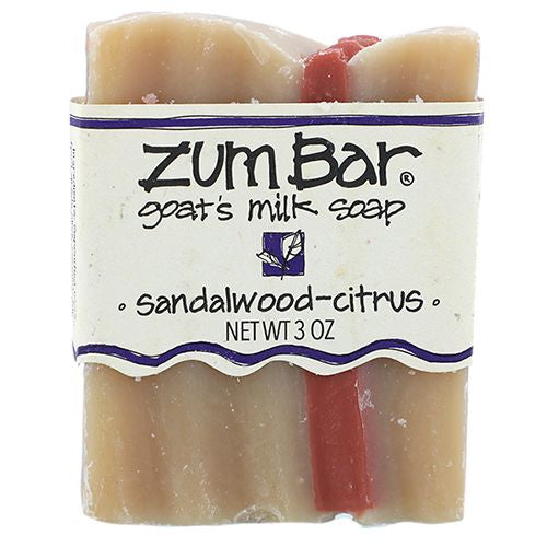 Zum Bar Goat s Milk Soap - Sandalwood-Citrus - 3 oz (3 Pack)