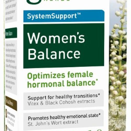 Gaia Herbs Women s Balance  Vegan Liquid Capsules  60 Count - Hormone Balance for Women  Mood and Liver Support  Black Cohosh  St John s Wort  Organic Red Clover & Dandelion Root
