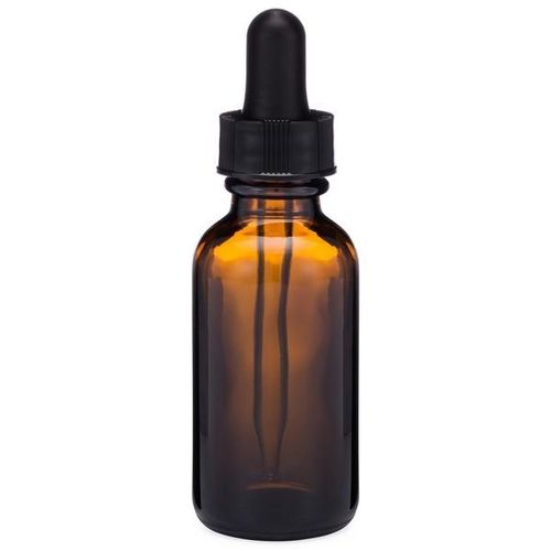 Amber Bottle W/ Dropper - 1 Oz