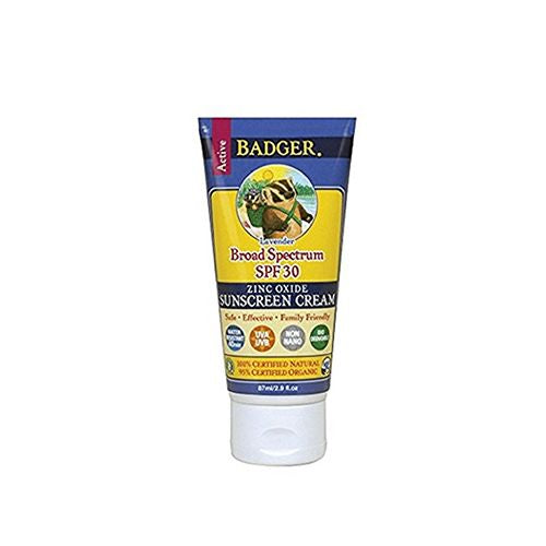 Badger Lavender SPF 30 Sunscreen / ZINC OXIDE / CREAM