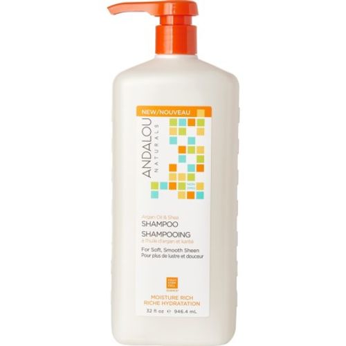 Andalou Naturals, Argan Oil & Shea - 32 Oz