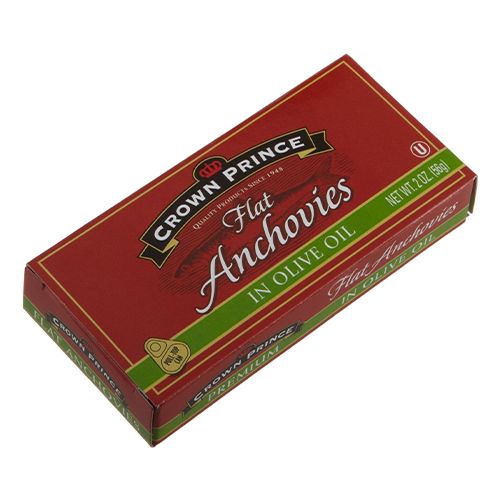 FLAT ANCHOVIES IN OLIVE OIL