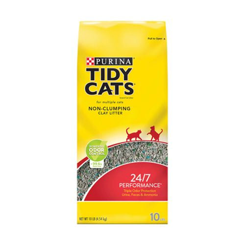Purina Tidy Cats Non Clumping Cat Litter  24/7 Performance Multi Cat Litter  10 lb. Bag