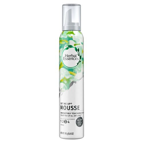 Herbal Essences Set Me Up Mousse  Strong Hold  Frizz Control  6.8 oz