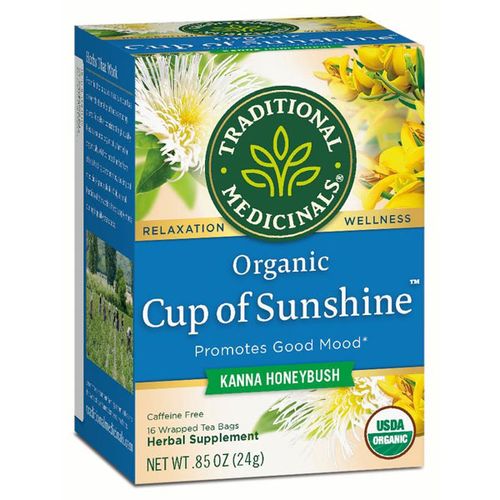 Traditional Medicinals, Organic Cup Of Sunshine, Tea Bags, 16 Ct