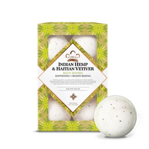 Nubia Bath Bomb Indian Hemp - 12 Oz