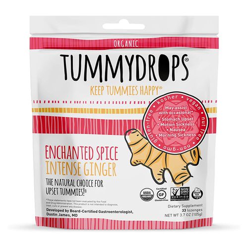 Tummy Drops Spicy Ginger - 18 Ct