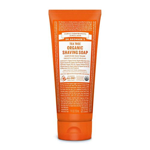 DR BRONNER  SHAVING GEL TTREE  7 OZ