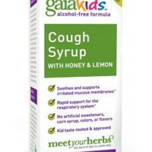 Gaia Kids Bronchial Wellness Alcohol-Free Liquid  Lemon  3 Fl Oz