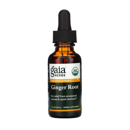 Gaia Herbs Ginger Root, 1 fl oz (30 ml)