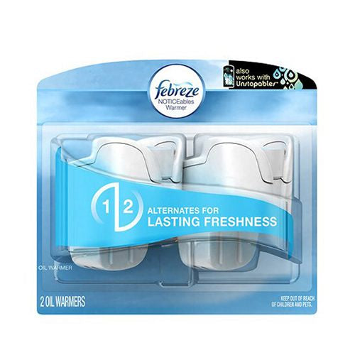 Febreze Odor-Fighting PLUG Air Freshener Warmer Device  2 count