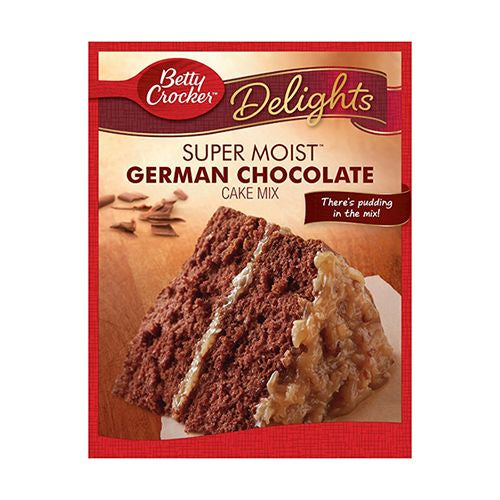 Betty Crocker Super Moist German Chocolate Cake Mix