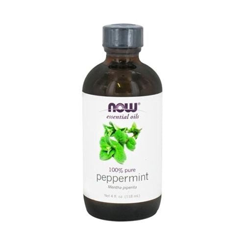 Now  100% Pure Peppermint Essential Oil  Aromatherapy  4oz