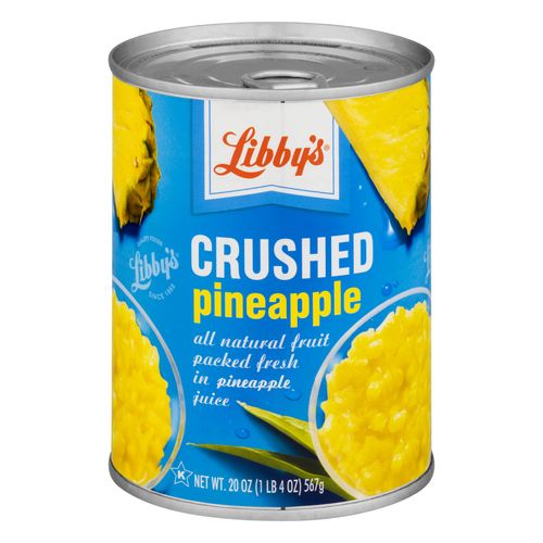 CRUSHED PINEAPPLE PACKED IN 100% PINEAPPLE JUICE