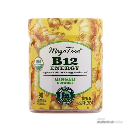 Mega Food B12 Energy Ginger Gummies