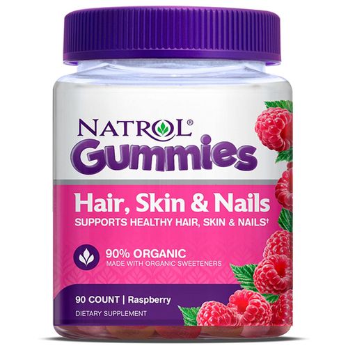 Natrol Hair Skin & Nails Gummies Ras