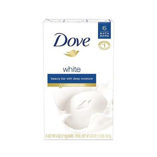 Dove Beauty Bar White - 6 Pk