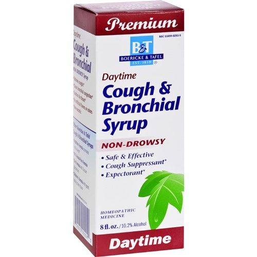 Boericke & Tafel - Cough & Bronchial Syrup Daytime - 8 oz.