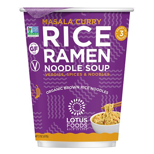 RICE RAMEN NOODLE SOUP, MASALA CURRY