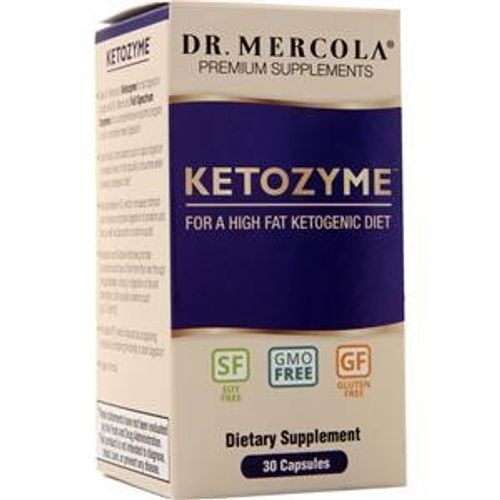 Dr. Mercola Ketozyme Digestive Enzymes - 30 Capsules - Digestive Enzyme Supplements for Fat Digestion (B07BWRJVNS)