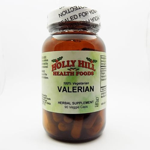 Holly Hill Health Foods, 100% Vegetarian Valerian, 90 Vegetarian Capsules