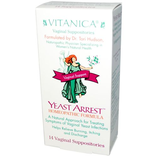 Vitanica, Yeast Suppositories - 14pc