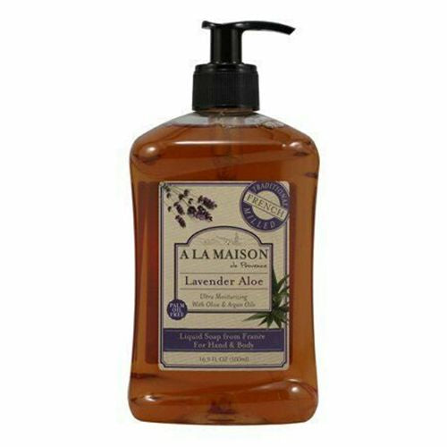 A La Maison de Provence French Liquid So ap  Lavender Aloe  16.9 Fl Oz