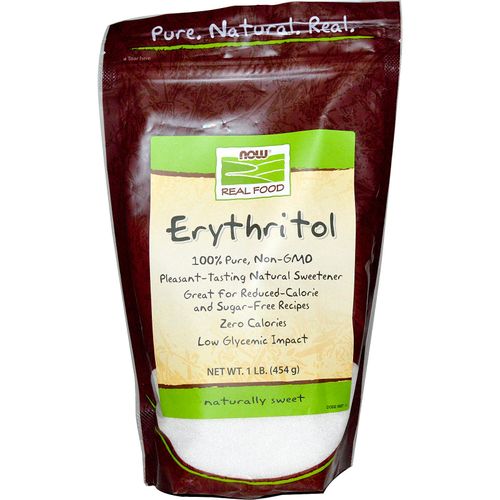 Now Foods Real Food, Erythritol, 1 lb (454 g)
