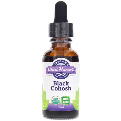 Black Cohosh, Organic Extract - 1 fl. oz (30 ml) by Oregon's Wild Harvest