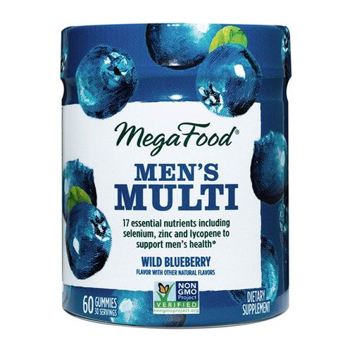 Men s Multi  Wild Blueberry  60 Gummies  MegaFood